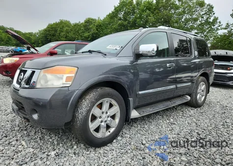 2010 Nissan Armada Se из США, поврежденный, VIN 5N1AA0NC9AN610905